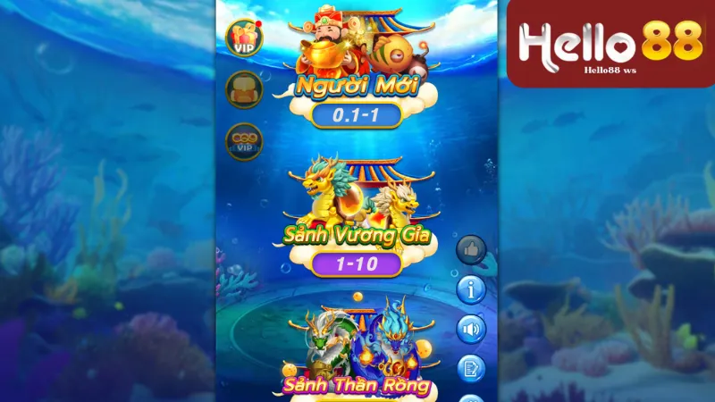 Oneshot Fishing Hello88 - Thỏa Sức Săn Cá Cùng Oneshot Fishing 2 Cách chơi Oneshot Fishing Helllo88