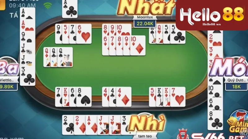 Đại Chiến Đỏ Đen Hello88 - Đại Chiến Đỏ Đen Hiệu Quả Cao 2 Các thể loại game nổi bật tại Hello88